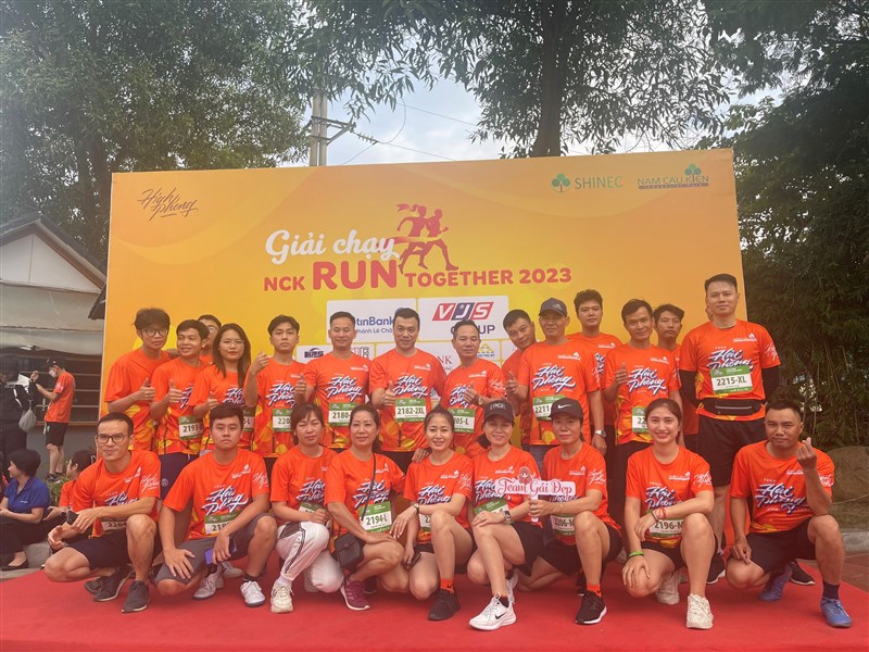 BKT tham gia giải chạy NCK Run Together 2023